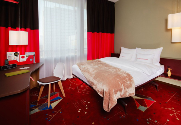 25 Hours Hotel in Zurich Charms With Brilliant Interiors