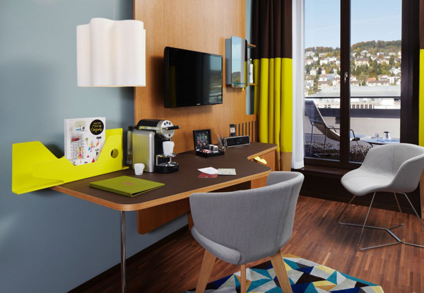 25 Hours Hotel in Zurich Charms With Brilliant Interiors