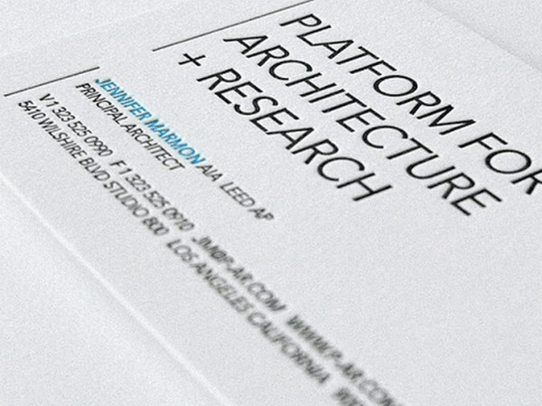 Architects’ Business Cards for Delivering Your Message the Creative Way