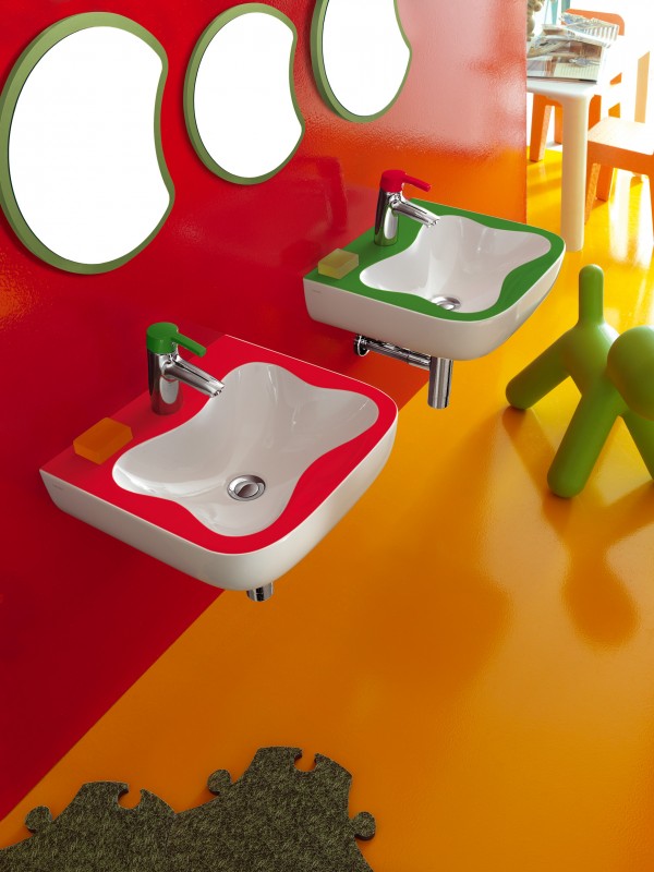 Bathroom made for kids by Laufen