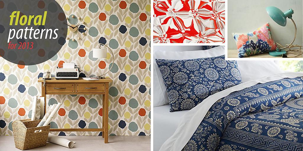 Beautiful Floral Patterns and Trends for 2013