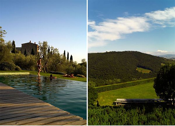 Castello di Vicarello in the Italian Countryside