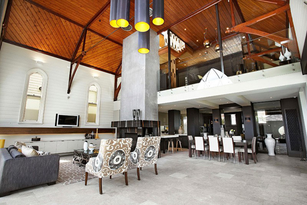 Anglican Church Turned Into a Modern Fancy Home