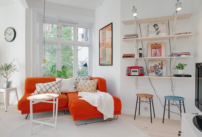 Colorful Apartment in Sweden