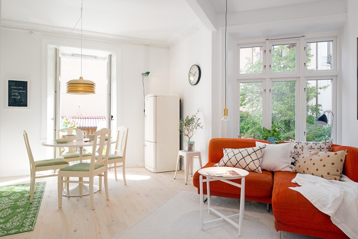 Colorful Apartment in Sweden