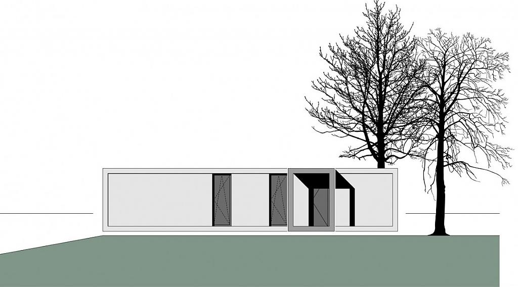 Compact L-Shaped Atypical Home
