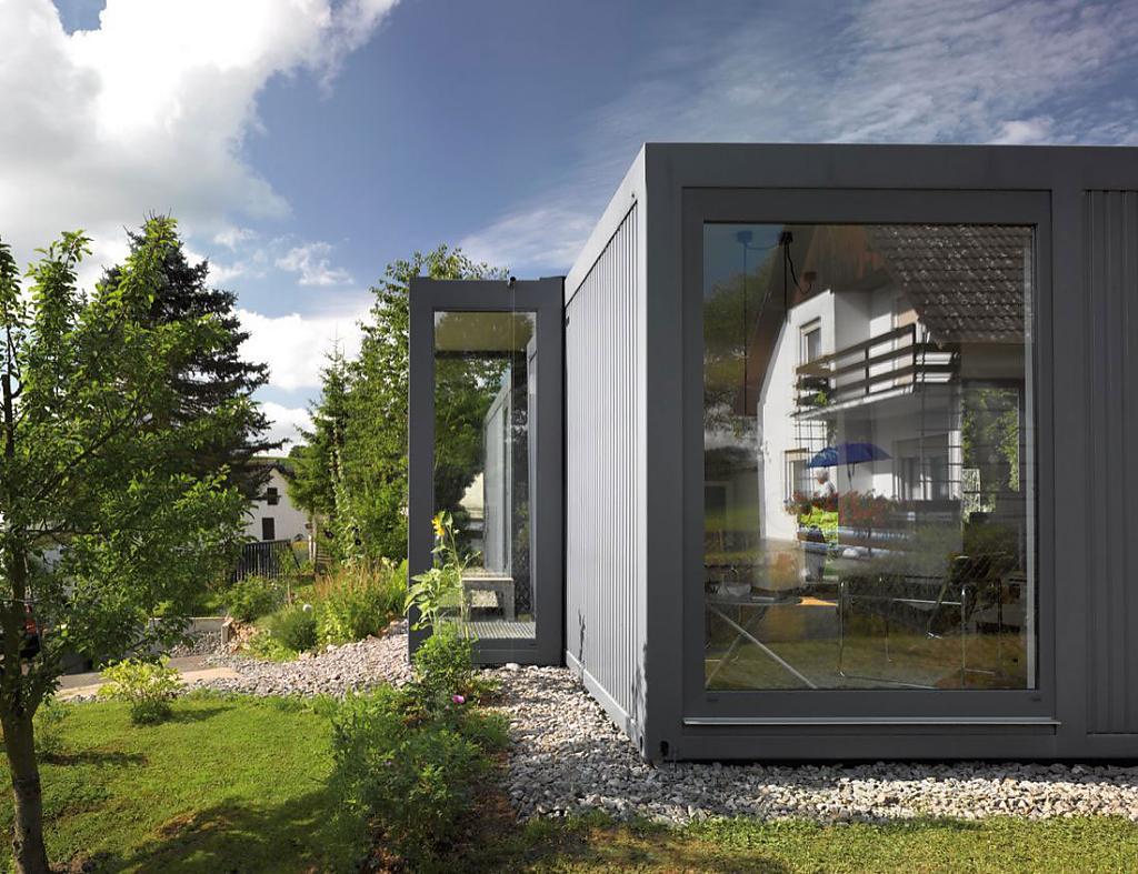 Compact L-Shaped Atypical Home