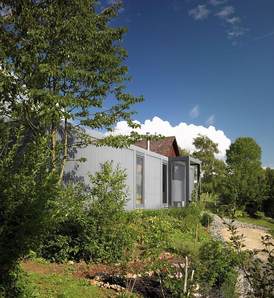 Compact L-Shaped Atypical Home