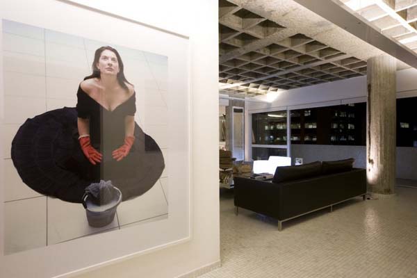 Contemporary apartment in Sao Paulo shared by father and son