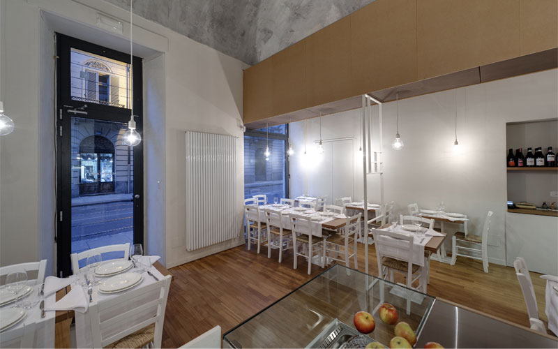 Contesto Alimentare restaurant by POINT studio, Torino