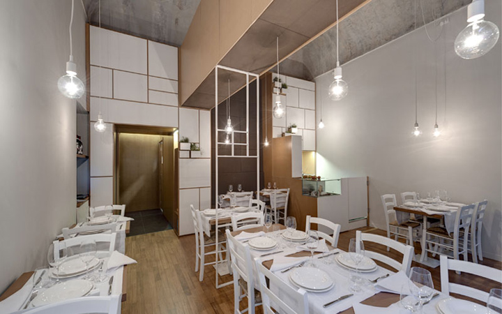 Contesto Alimentare restaurant by POINT studio, Torino