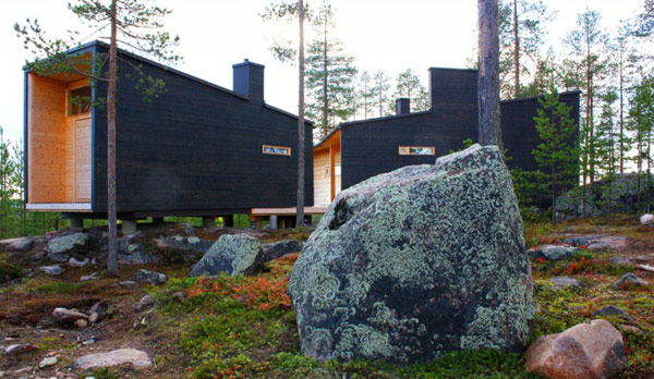 Creative Wooden Hideaway in Lapland