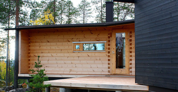 Creative Wooden Hideaway in Lapland