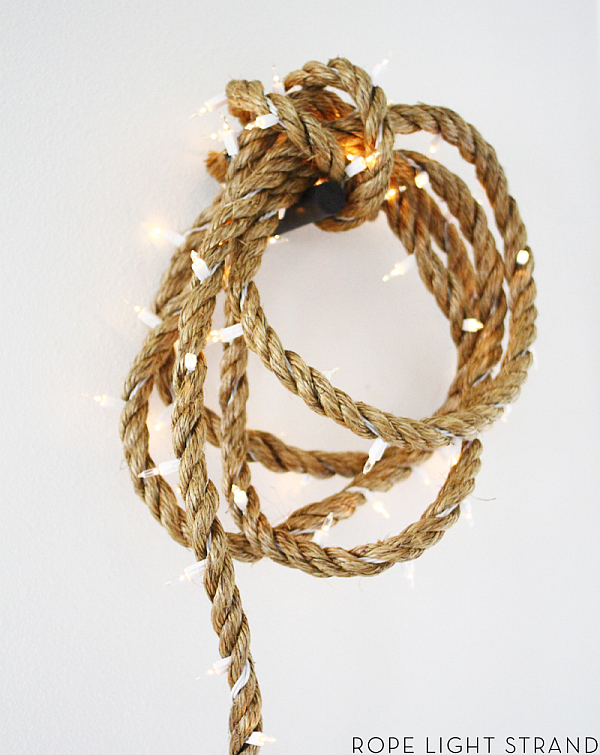 Christmas Decoration Ideas With this Dazzling DIY Rope Light