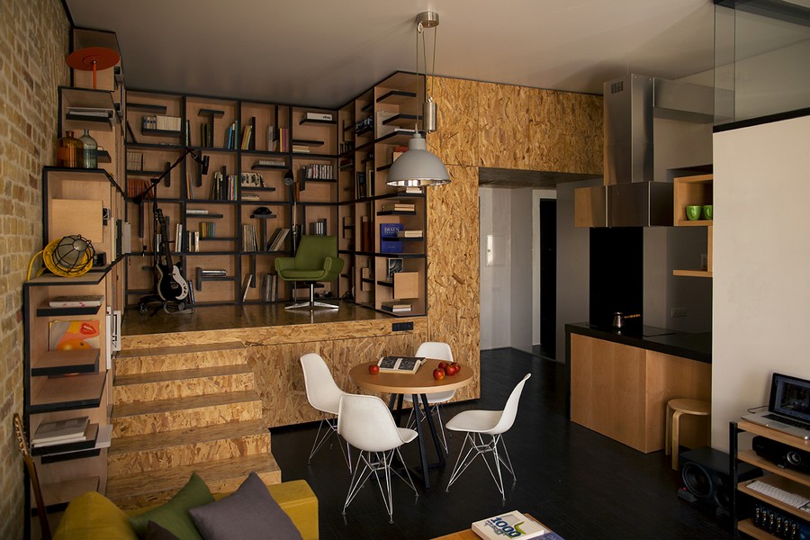 Apartment Design Constant Motion in Kiev