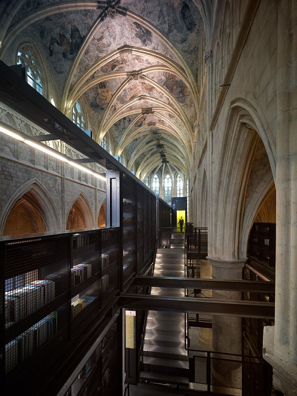 Church in Maastricht Turned Contemporary Bookstore