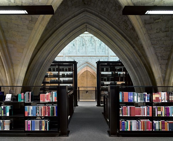 Church in Maastricht Turned Contemporary Bookstore