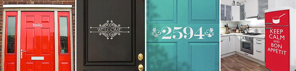 Door Decals Give Life