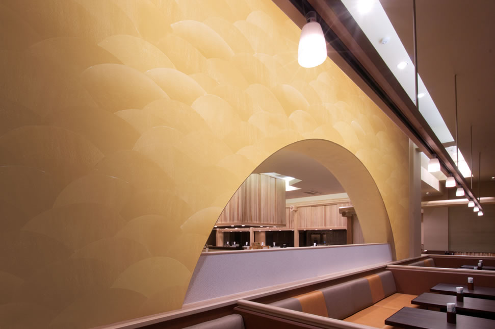 Exotic Satori Japanese Wall Providing  Modern Look