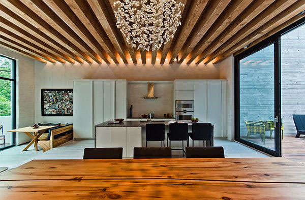 Exposed Wooden Beams Are Simply Charming