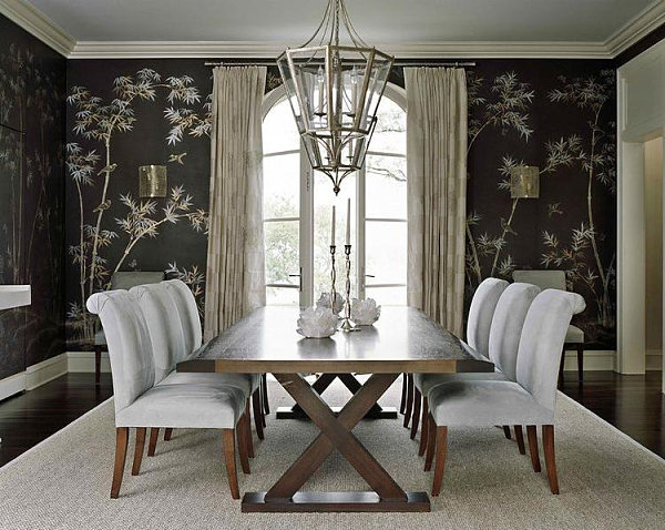 Eye-Catching Wallpapered Rooms