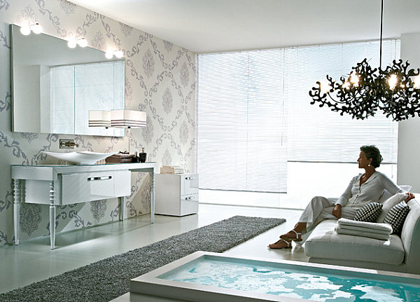 Eye-Catching Wallpapered Rooms