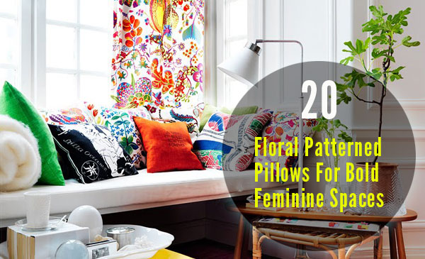Floral Patterned Pillows