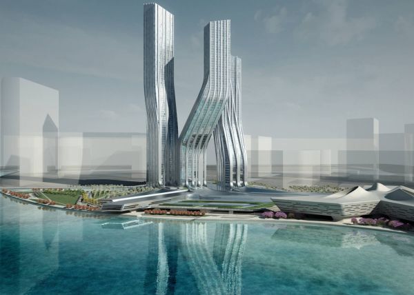 Башенный комплекс в Дубаи