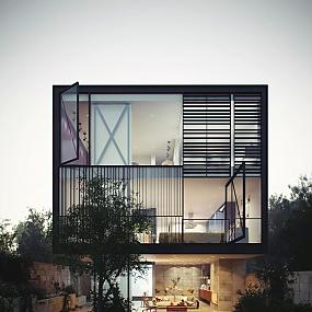 Glass Box Home Blends Audacious Design With Innovative Interiors