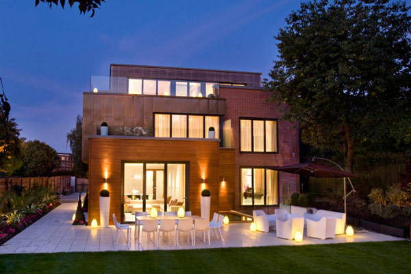 Contemporary, Luxurious Interiors at Grange View Residence in UK
