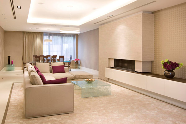 Contemporary, Luxurious Interiors at Grange View Residence in UK