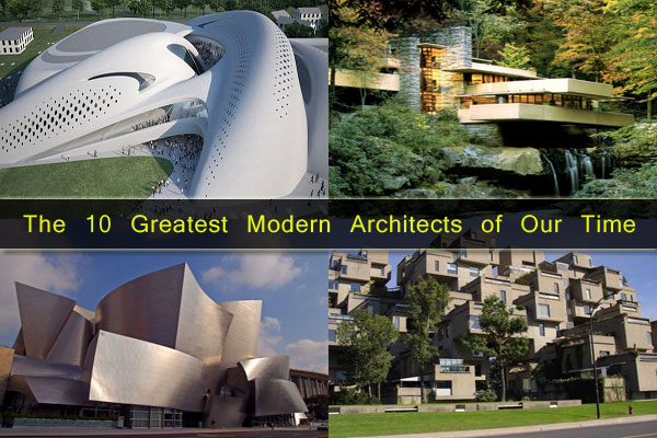 Примеры работ 10 величайших архитекторов мира