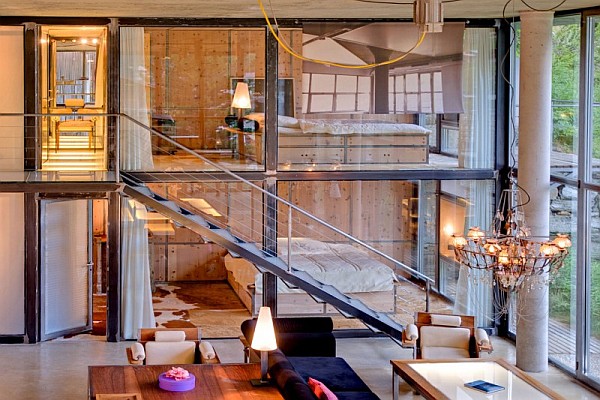 Heinz Julen Loft Offers Lavish Comforts Amidst Majestic Swiss Alps