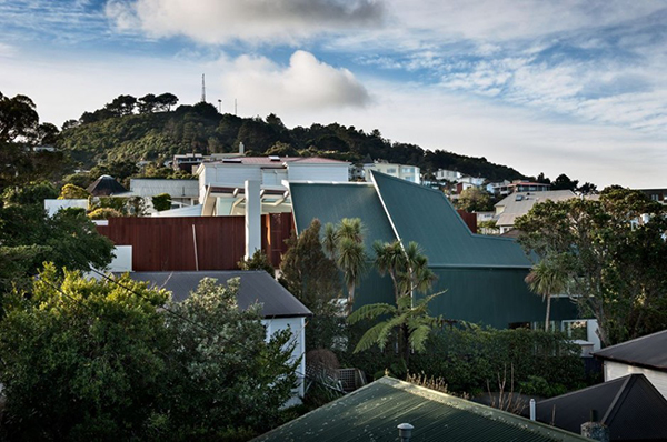 Дом с видом на Ботанический сад Веллингтона от Parsonson Architects