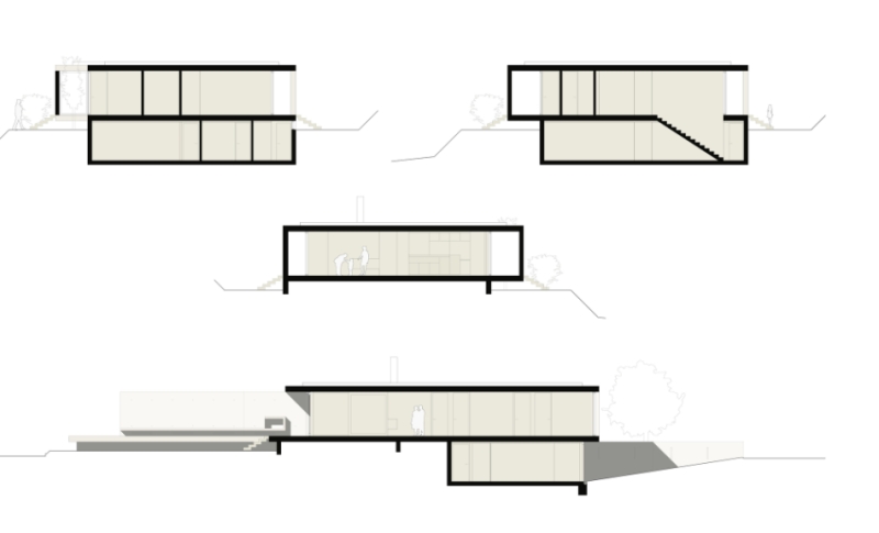 Inclined Modern House