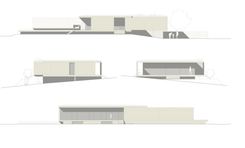 Inclined Modern House