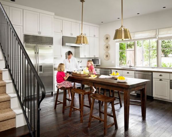 Modern Interiors With Glittering Golden Shine
