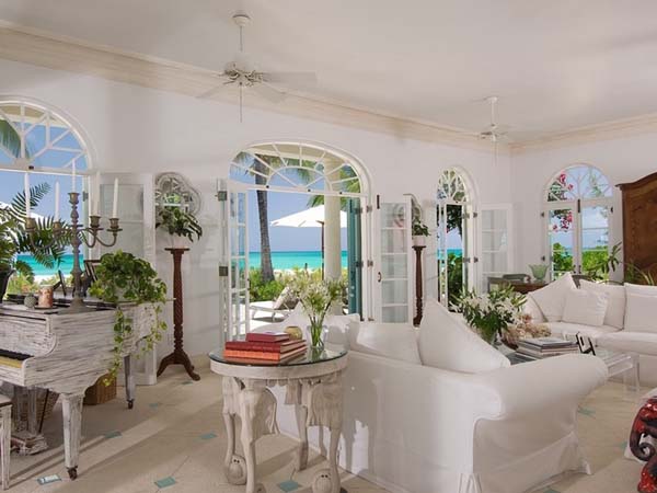 Luscious Barbadian residence featuring exotic interior design