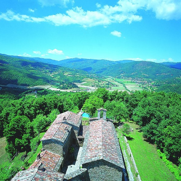 Luxurious Medieval Renato Tower Stands Tall in Umbria, Italy
