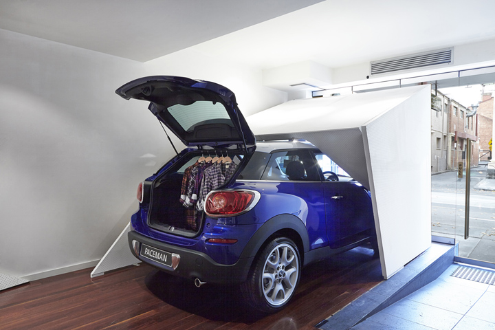 Mini Paceman concept store