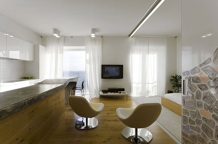 Minimalist Apartment in Moscow