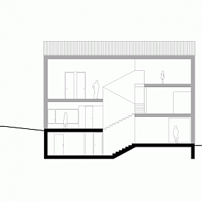Minimalist House With Green Surroundings