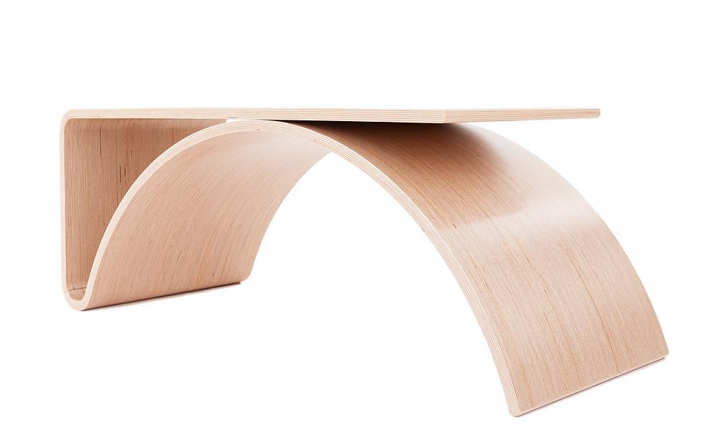Minimalist Table With a Twist