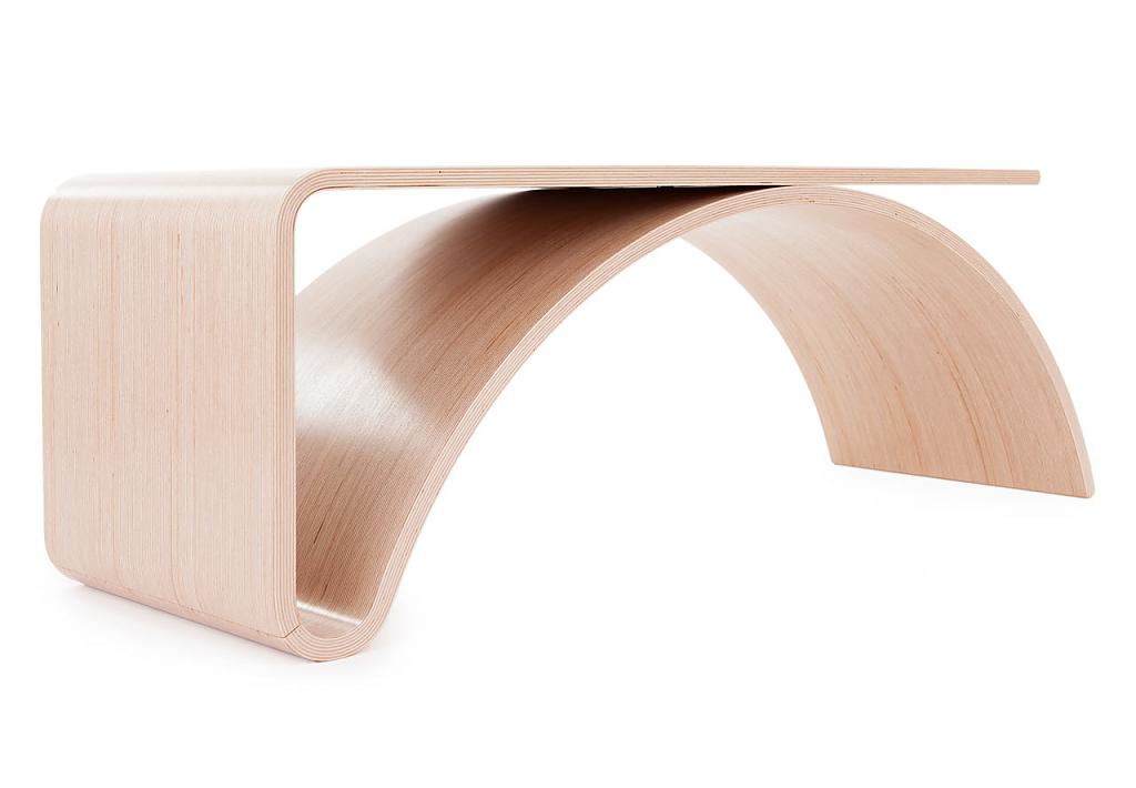 Minimalist Table With a Twist