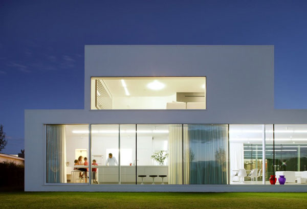 Modern White Homes