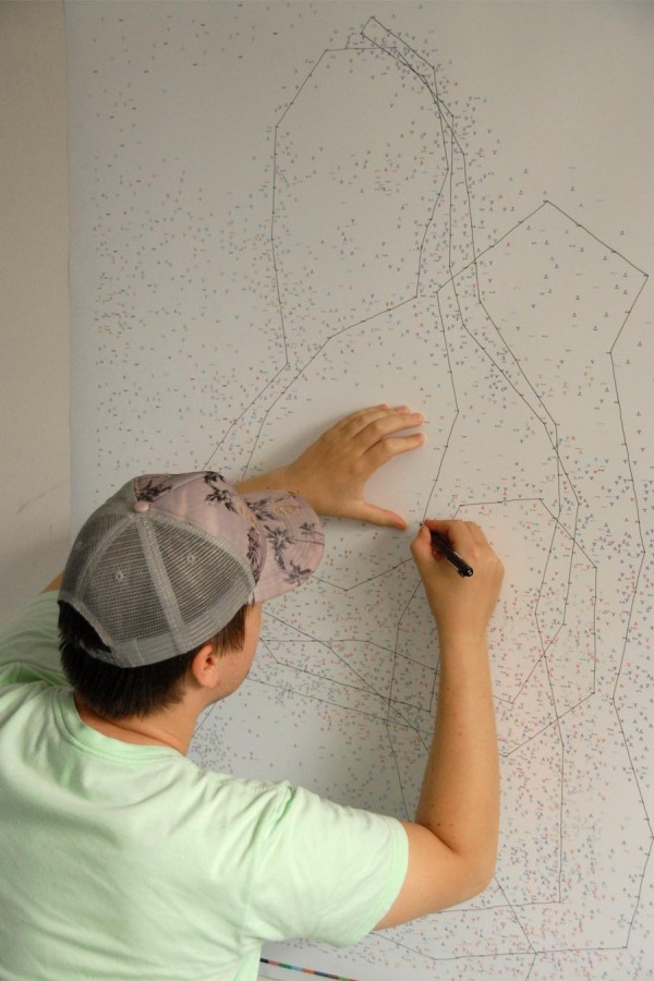 Mona Lisa in 6,239 Dots