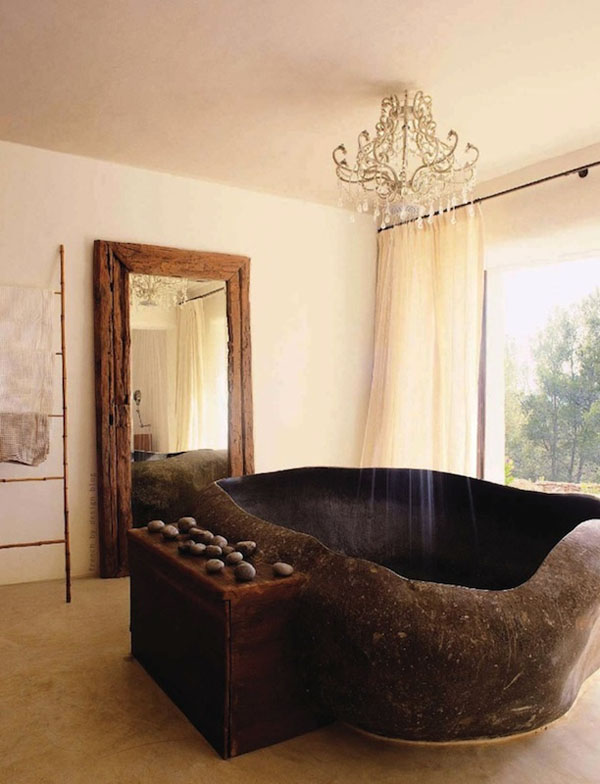 Natural Stone Pebbles in Interior Design