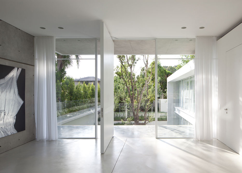 Original Modern Home Conveniently Built Between Two Yards in Israel