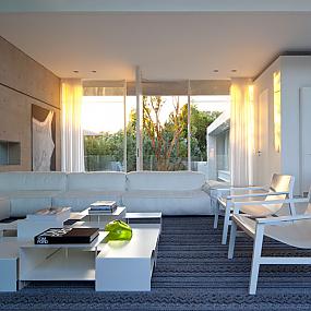 Original Modern Home Conveniently Built Between Two Yards in Israel