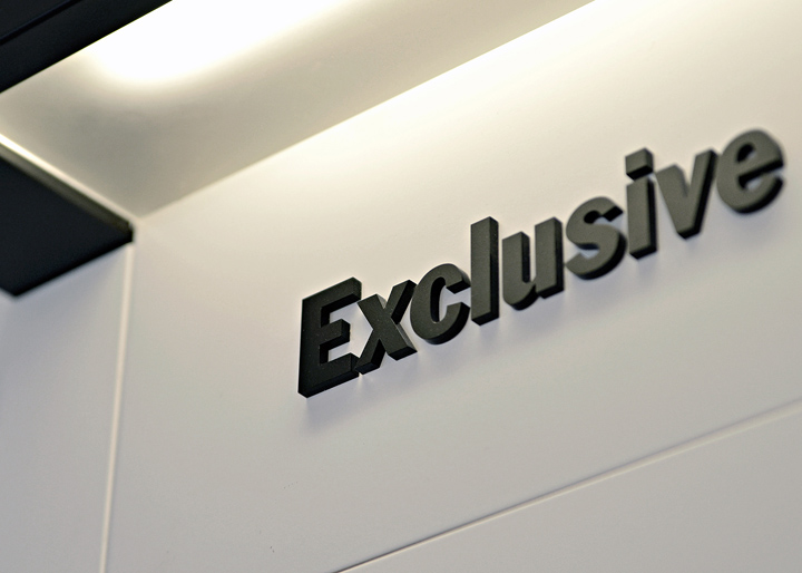 Porsche showroom